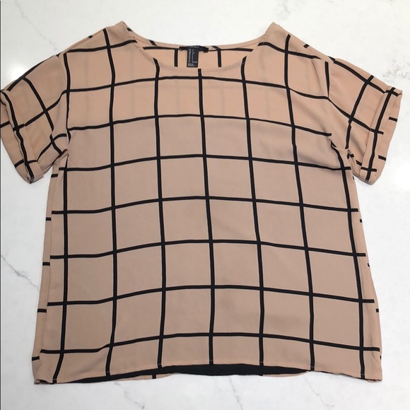 Forever 21 boxy T-shirt blouse - Picture 3 of 5